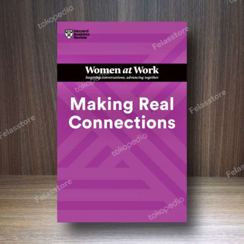 Promo Making Real Connections (HBR Women at Work Series) Diskon 23% di ...