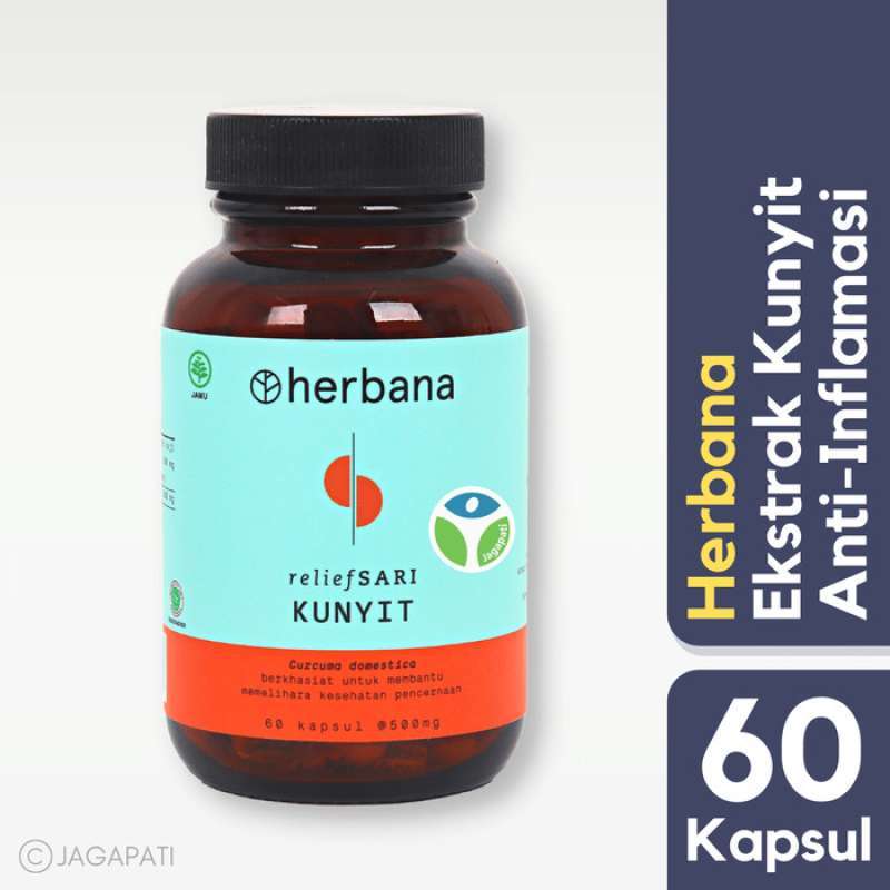 Promo Herbana Kunyit 60 Kapsul Diskon 23 di Seller Faziya Store