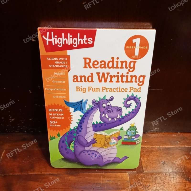 Promo Book Import First Grade Reading and Writing Big Fun Practice Pad