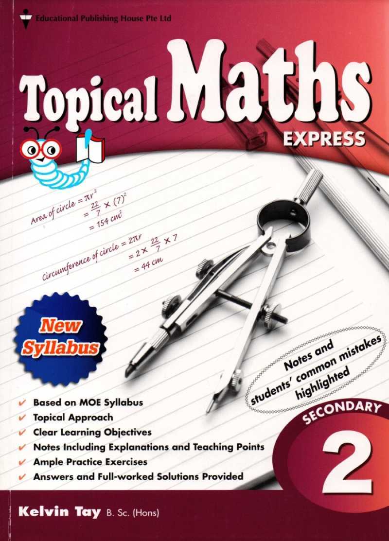 Ms Topical Math Promo Topical Maths S2(E) - 2nd Ed Diskon 23% di Seller Indah Library ...