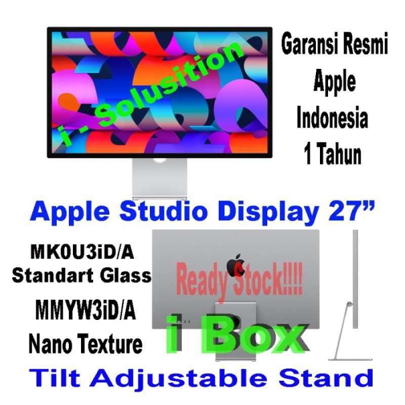 Promo Studio Display 5K Nano Glass Resmi Multivariasi Multicolor