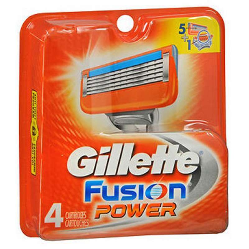 Promo Gillette Fusion Power Cartridges, 4 each Diskon 20% di Seller ...