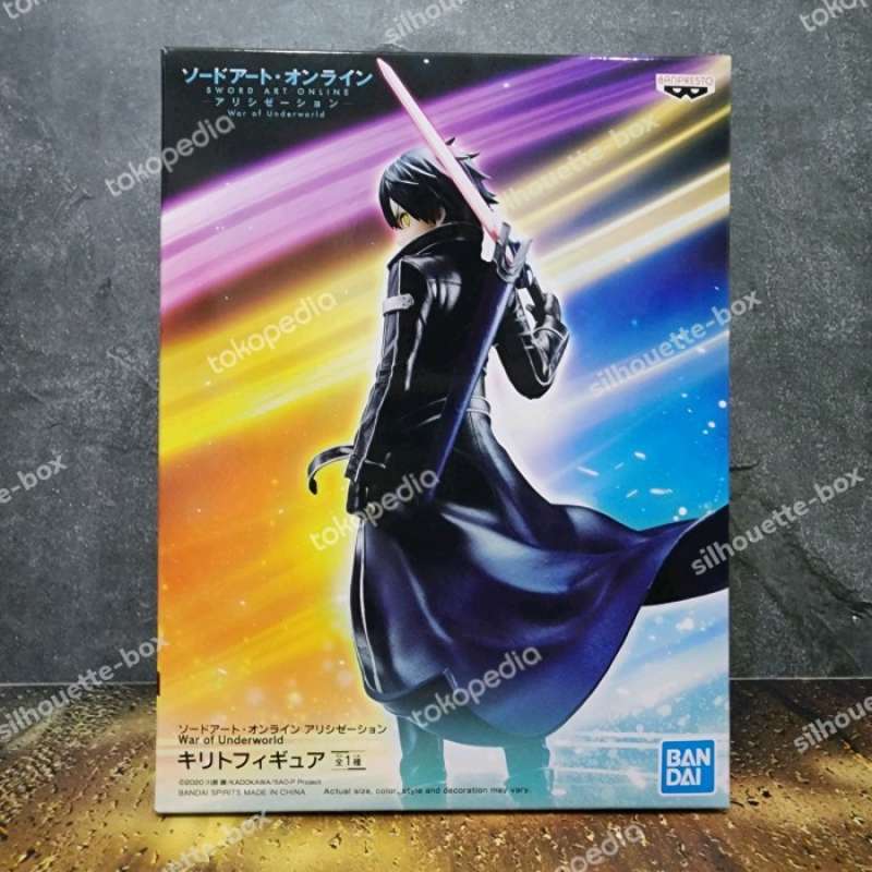 Promo Banpresto Figure Sword Art Online Kirito War Of Underworld Diskon