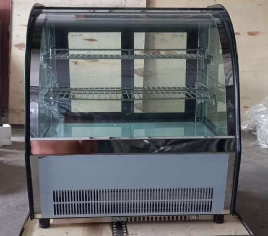 Jual Coolmax Lisa66c Table Top Display Cooler Curve Style Pemajang Kue