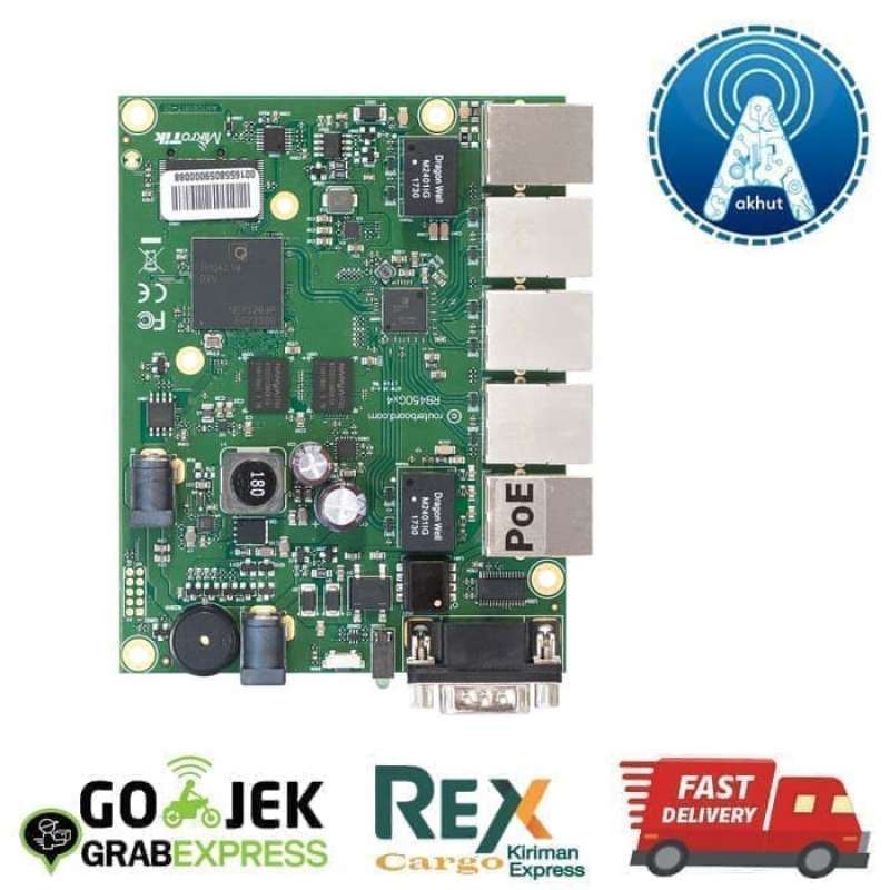 Router Rb45 Promo Router Indoor Rb450gx4 Casing Besi Hitam Diskon 23% Di Seller ...