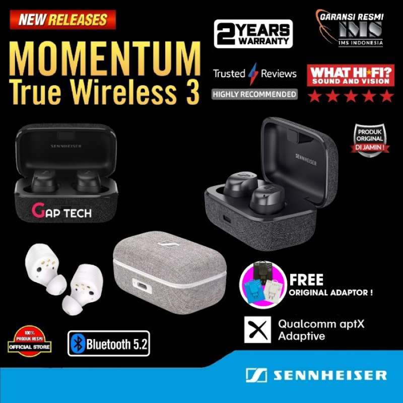 Promo Sennheiser MOMENTUM True Wireless 3 / TWS 3 Flagship NC TWS ...