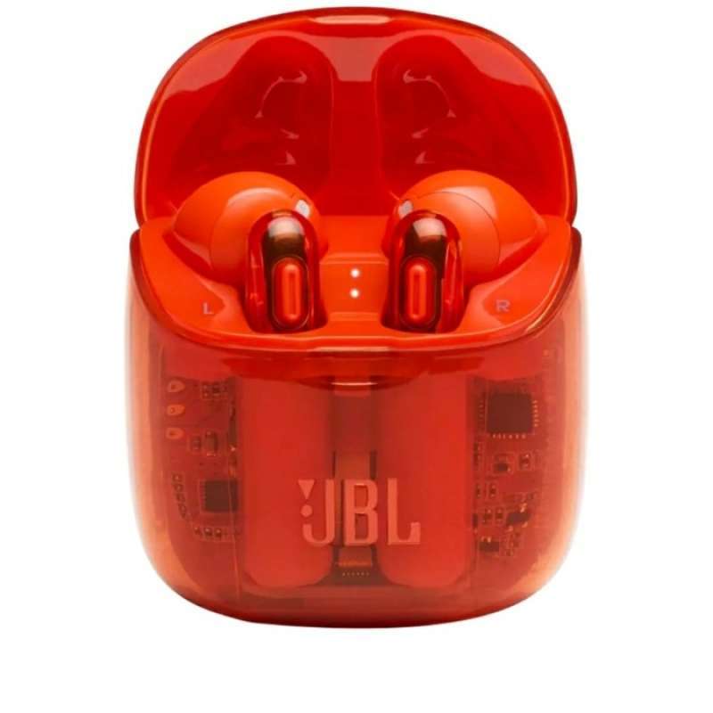 Promo JBL Tune 225 TWS Ghost Edition True Wireless Earbuds - Orange ...