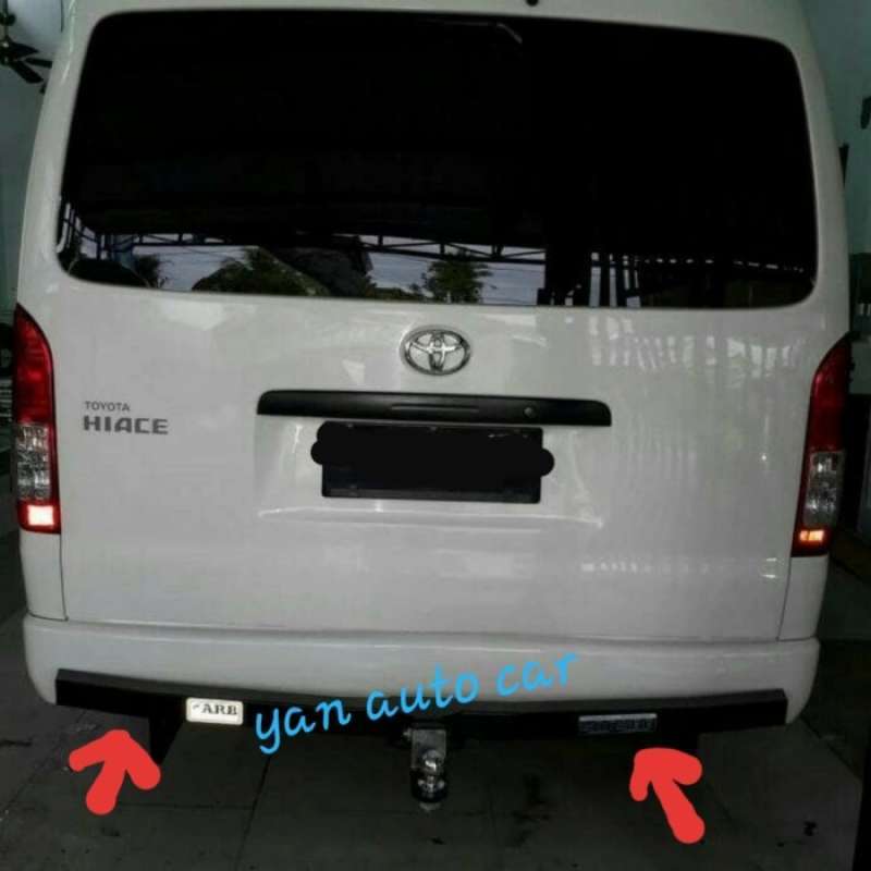 Jual Towing Bar ARB /Pengaman Belakang Toyota HIACE Full Body Bemper di
