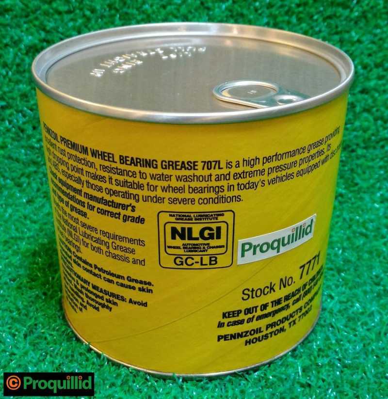 Pennzoil Premium Wheel Bearing 707L Red Grease [並行輸入品]