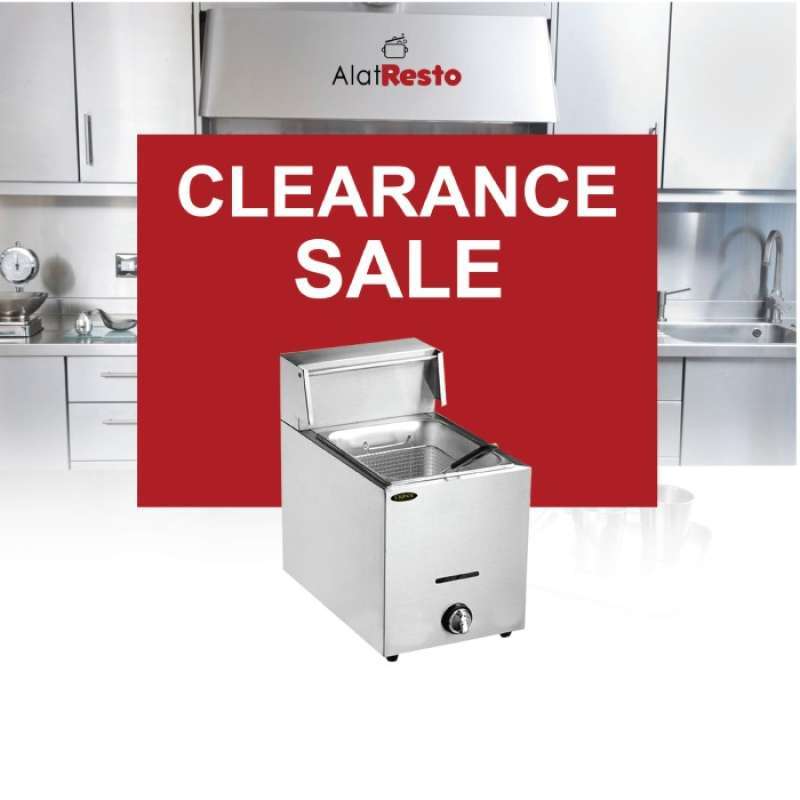 Jual Gas Deep Fryer Sc71 1 Tank 1 Basket Clearance Sale Di Seller