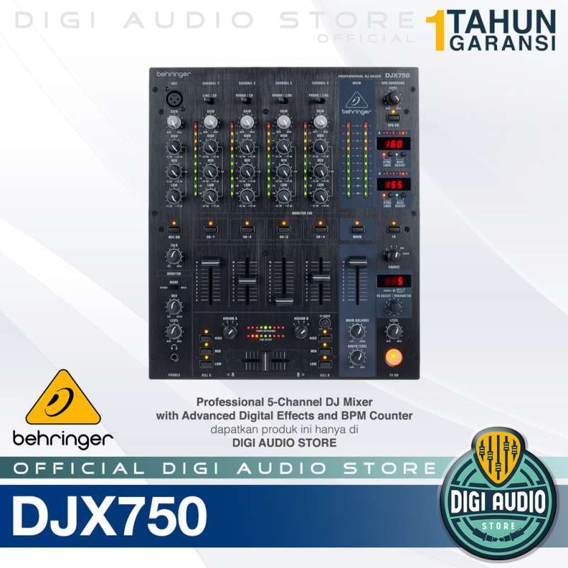 Jual Behringer Pro Mixer Dj Djx750 [ Djx 750 ] Disc Jockey / Mixer Dj
