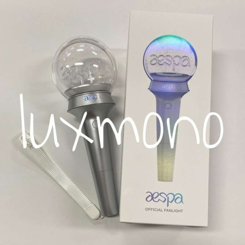 Promo AESPA OFFICIAL FANLIGHT FAN LIGHT LIGHT STICK LIGHTSTICK Diskon