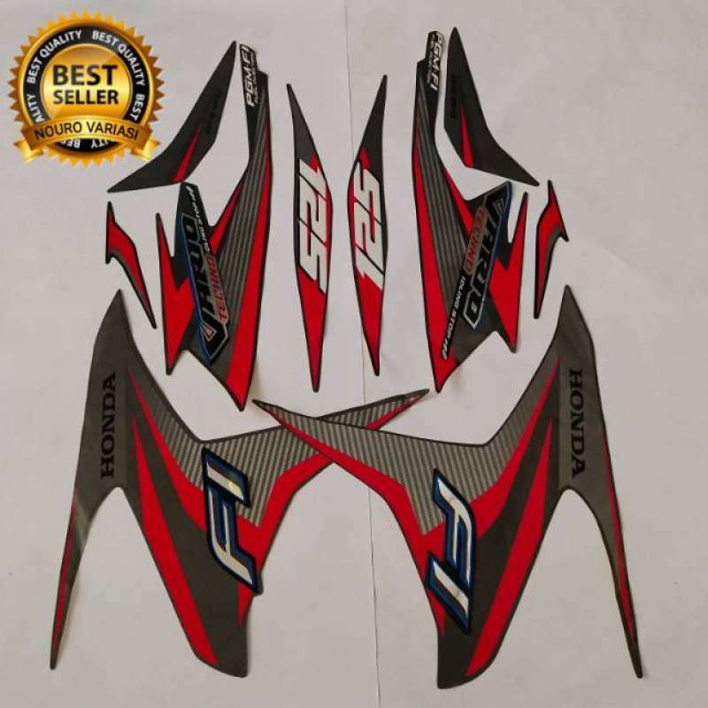 Promo striping honda vario 125 techno old 2014 2015 abu idling stop