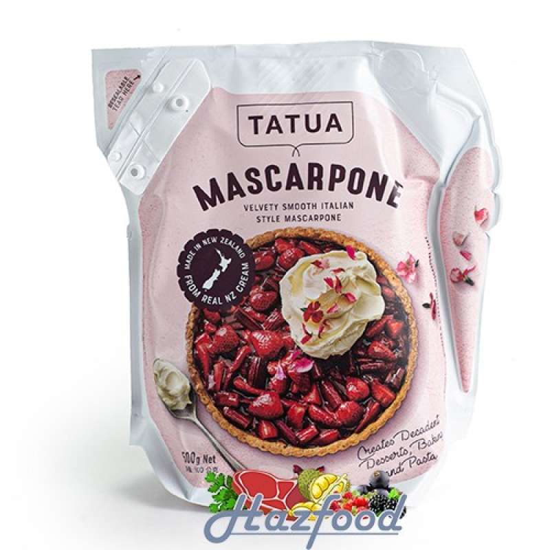 Jual Tatua Mascarpone CheeseKeju Mascarpone Halal Import 500gr di