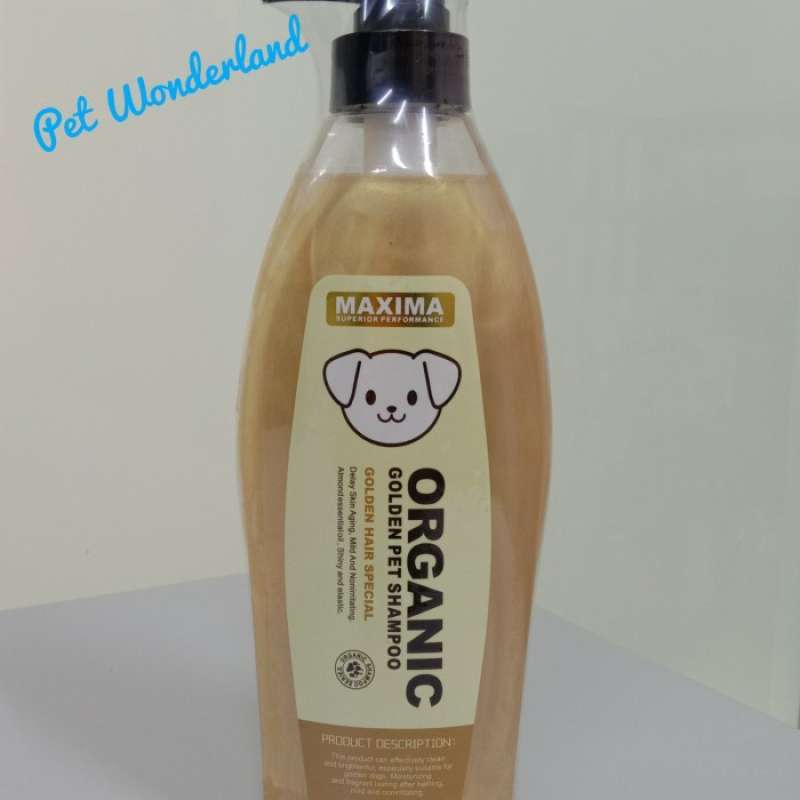 Promo Shampoo Anjing Golden Retriever Maxima Organic Pet Shampoo