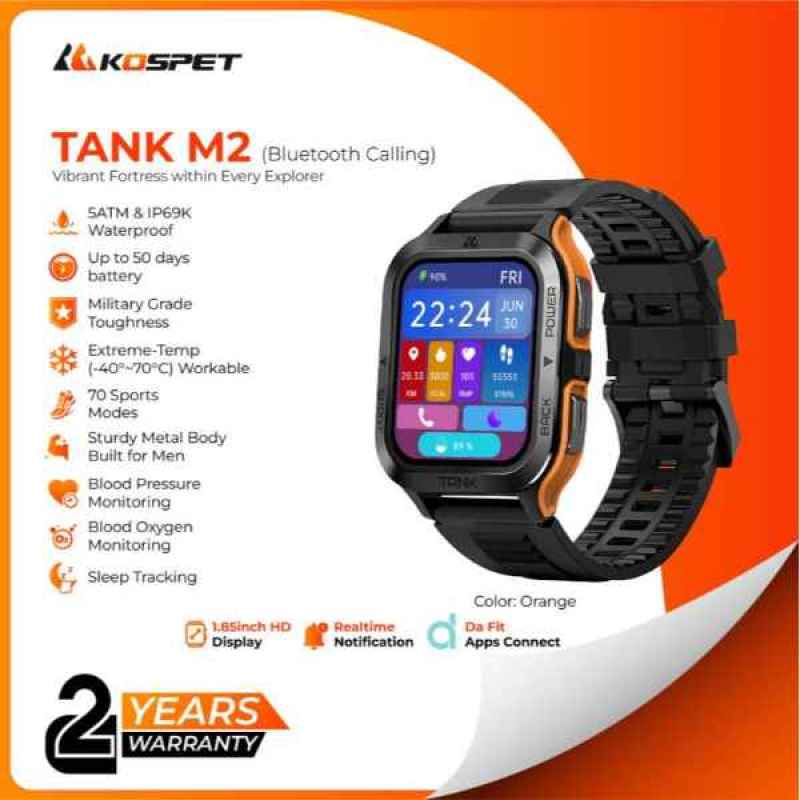 Kospet Tank M2 Rugged Smartwatch