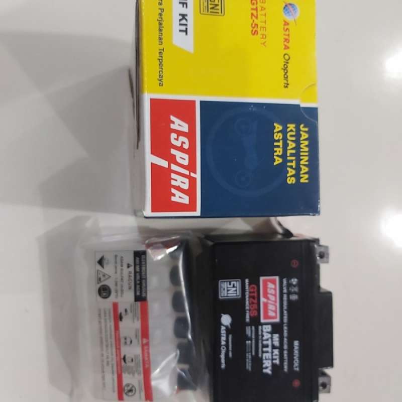 Promo Aki Kering Aspira GTZ5S-Kit - Khusus Jabodetabek Diskon 23% di