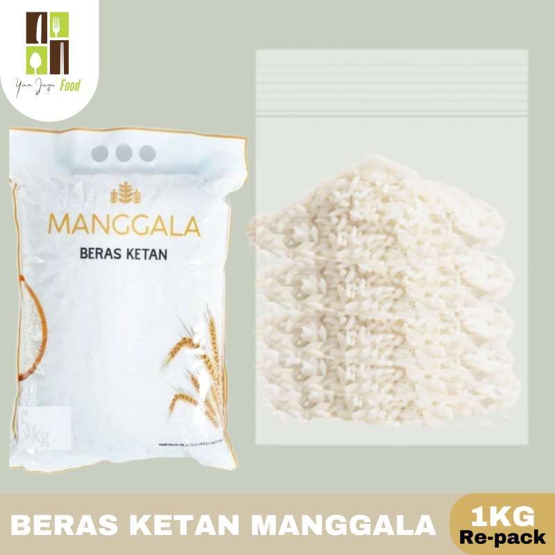 Jual Beras Ketan Manggala Putih / Super / Bersih / Premium Kemasan Re ...
