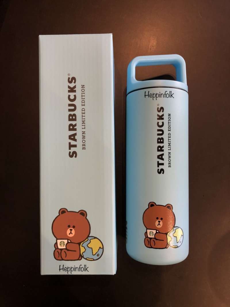Promo Tumbler Starbucks Line Friends Brown Earth Day Diskon 33 di