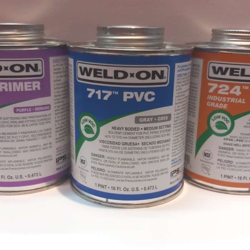 Promo Weld On 717 Pvc Industrial Grade Pvc Adhesive (Lem Pvc) Diskon