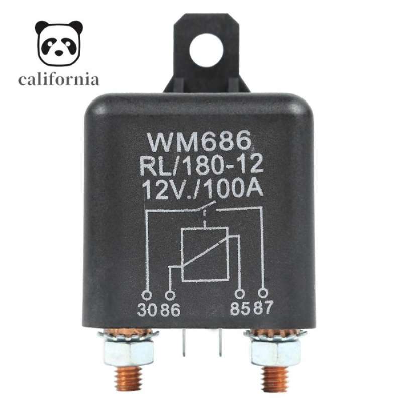Riisoyu Relè 4 Pin 12V 200A, Relè Di Isolamento Della Batteria Ad - Foto 5