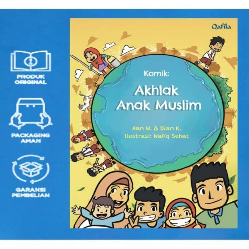 Promo Buku Seri Komik Akhlak Anak Muslim - Original Diskon 26% di ...
