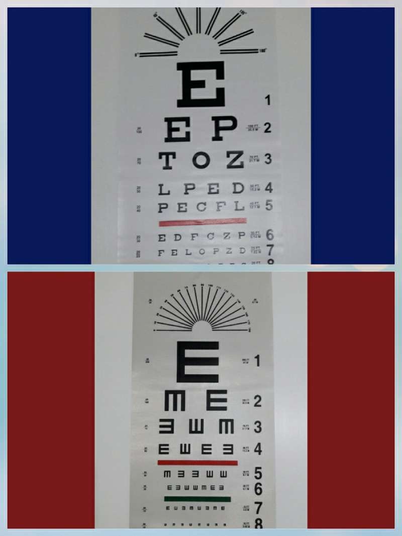 Jual SNELLEN CHART ALPHABET DAN E CHART di Seller Bea Store - Kalibata ...