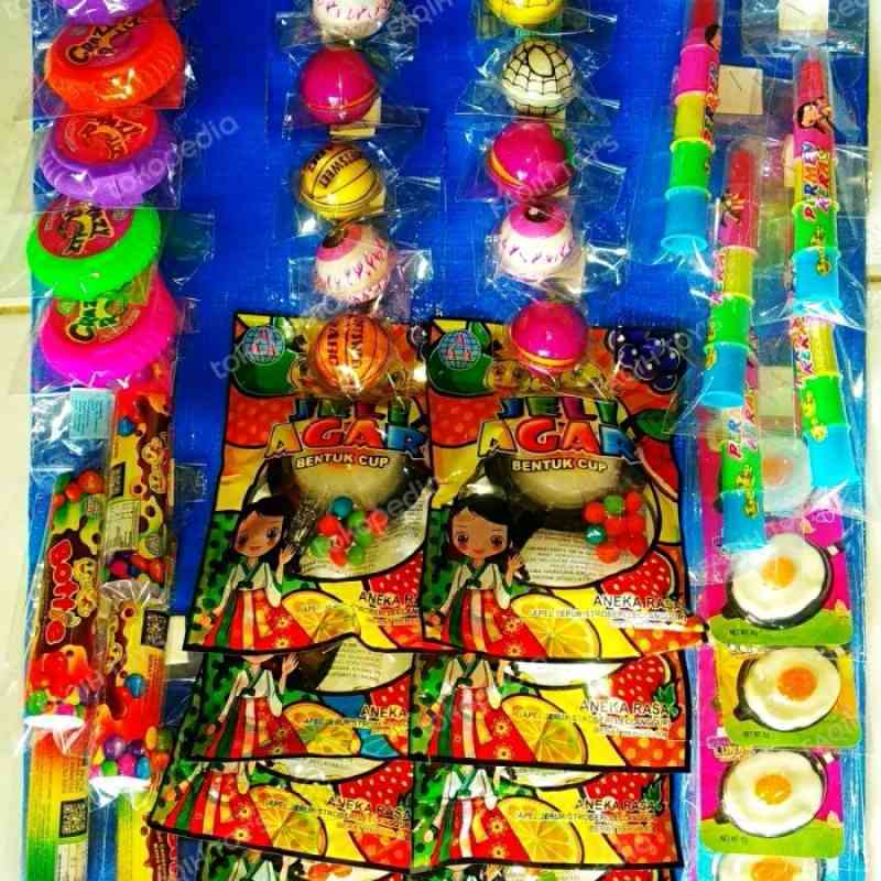 Jual Mainan Rentengan Serba 2000 Khusus Permen 40 Pcs + Bonus 1 Pcs Di ...