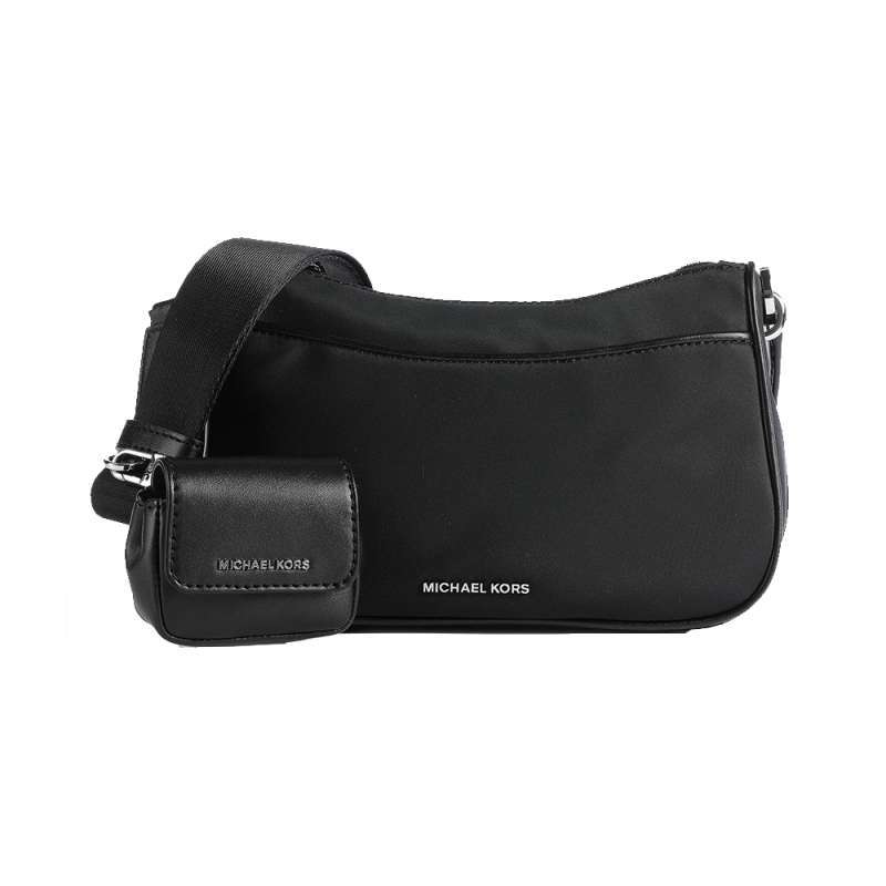 Promo Michael Kors Jet Set Medium Nylon Gabardine Crossbody Bag with