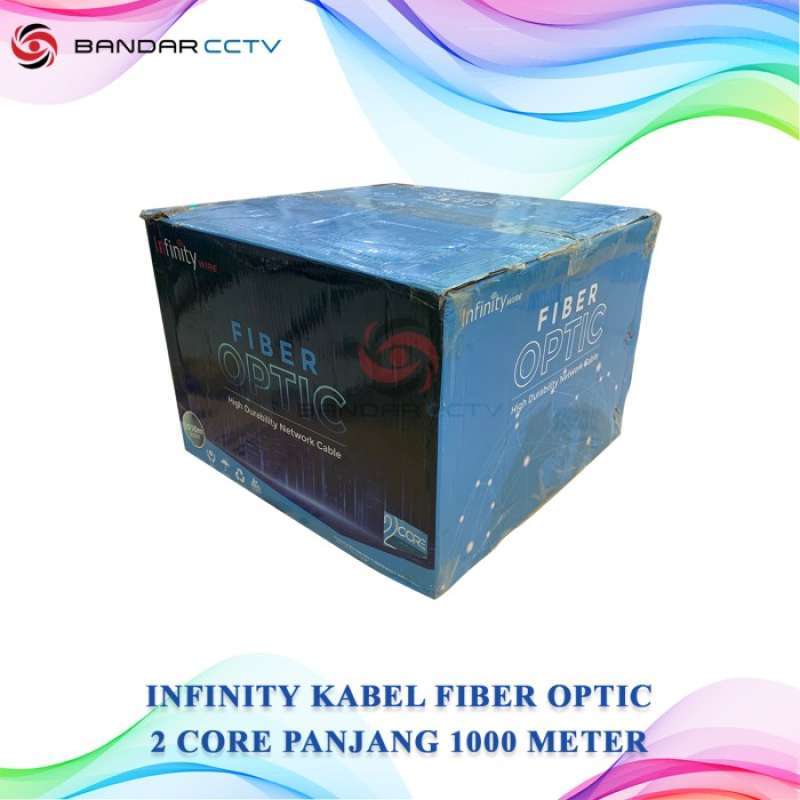 Promo Infinity Kabel Fiber Optic 2 Core Panjang 1000 Meter Diskon 2% di ...