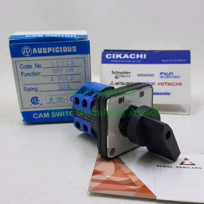 Promo A202A(4pole/20A) (ONOFF), SELECTOR SWITCH / CAM SWITCH