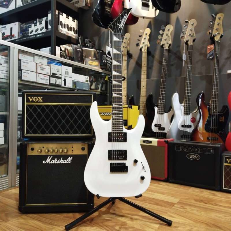 Jual Jackson Js Series Dinky Arch Top Js22 Dka Snow White Electric ...