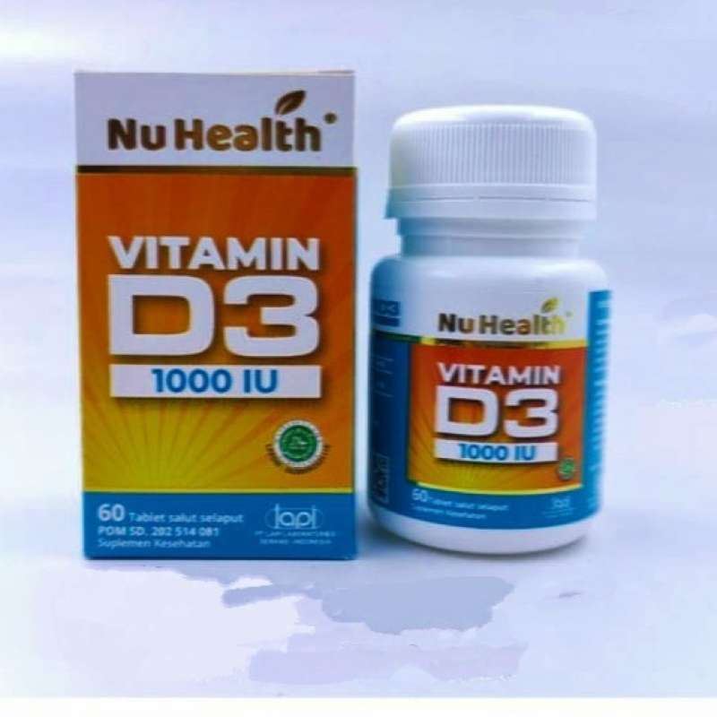 Promo Vitamin D1000 IU/Vit D3 1000 IU Isi 60tablet//Multivitamin D3 ...