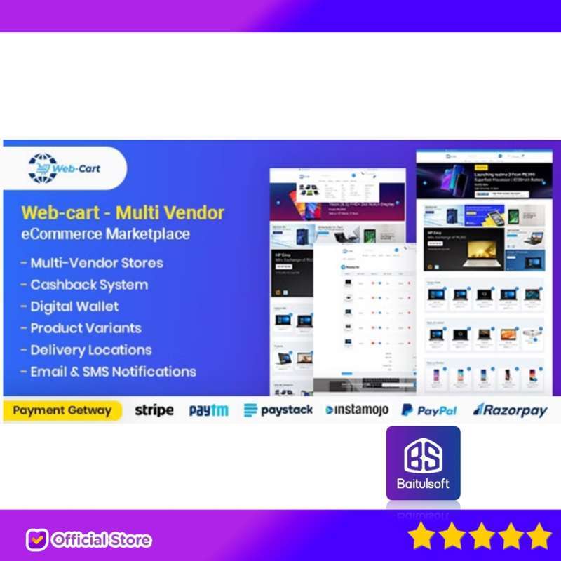 Promo Source Code Aplikasi Web Cart Multi Vendor Ecommerce Marketplace By Baitulsoft Diskon 96 Promo Source Code Aplikasi Web Cart Multi Vendor Ecommerce Marketplace By Baitulsoft Diskon 96