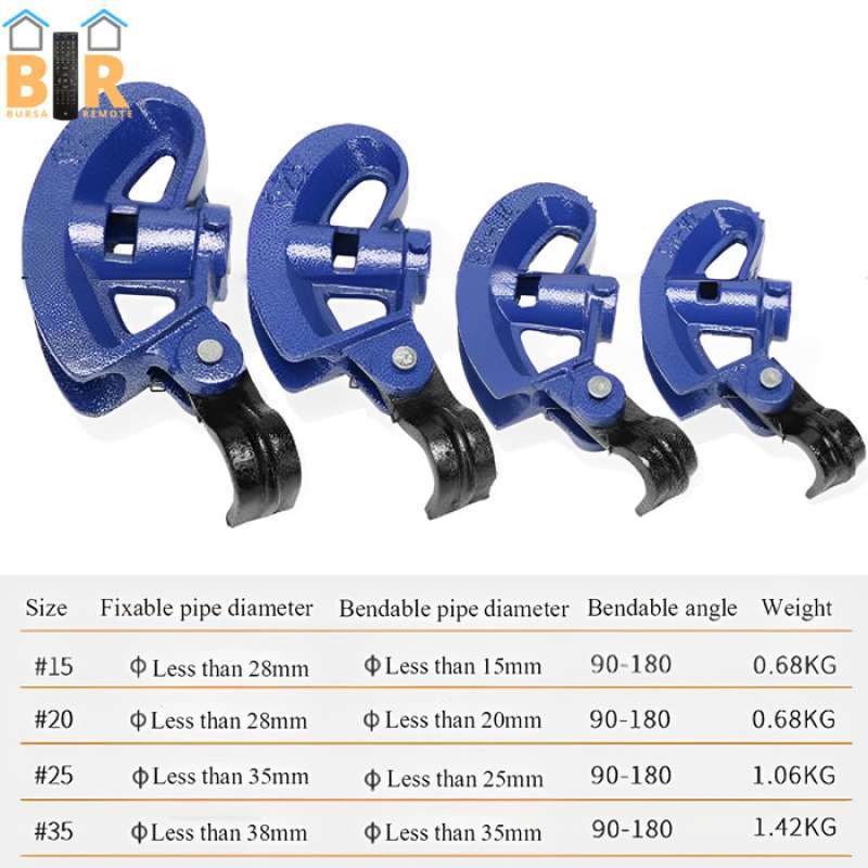 Promo Pipe Bender Manual Pembengkok Pipa 15mm 35mm Mesin Tabung