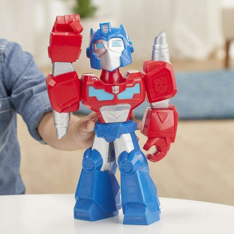New Rescue Bots Academy Mega Mighties Optimus Prime Listed In Amazon