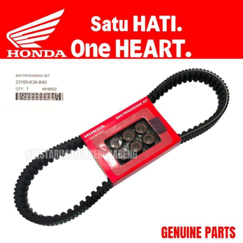 Jual V Belt Van Belt Komplit Plus Roller Vario 150 Led 23100K36Ba0