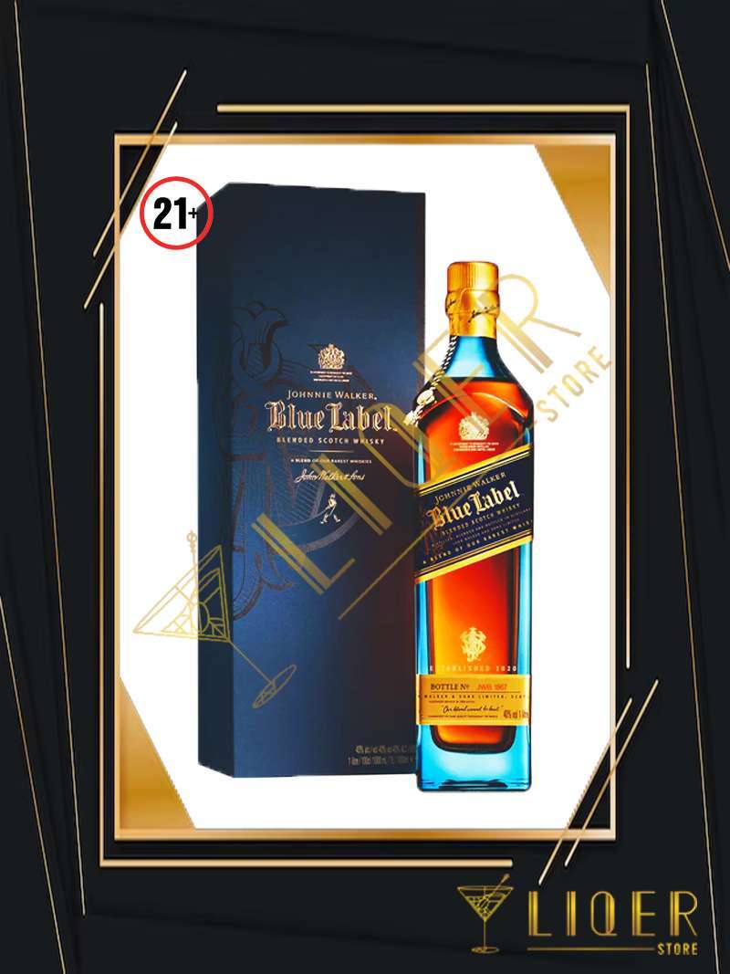 Promo Johnnie Walker (jw) Blue Label Blended Scotch Whisky Premium Botol 750ml Diskon 1 Di