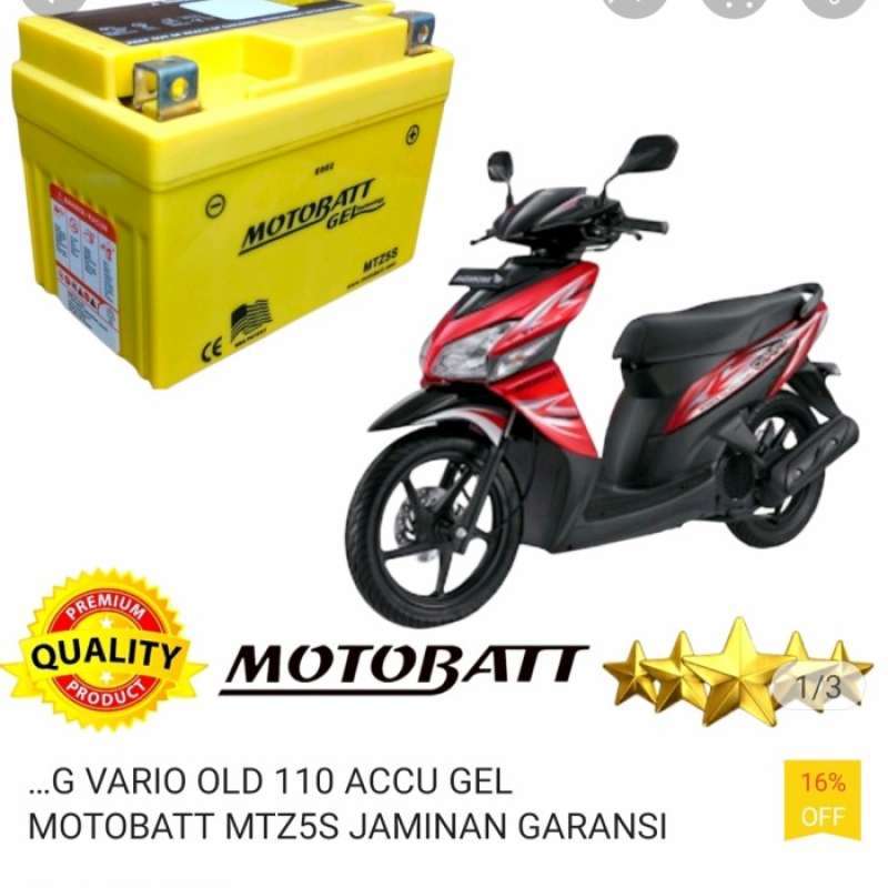 Jual Aki Motor Vario 110 Di Seller Rakki Store - Meruya Selatan (udik