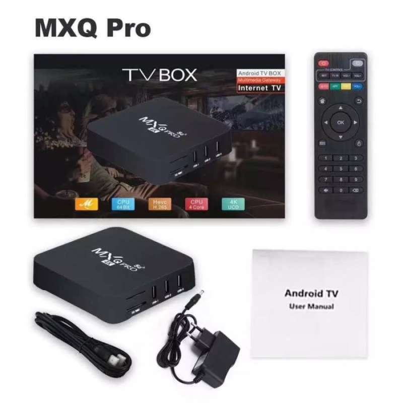 Promo Android Tv Box Mxq Pro 5g 4k Ultra Hd Media Player Box Diskon 23% ...