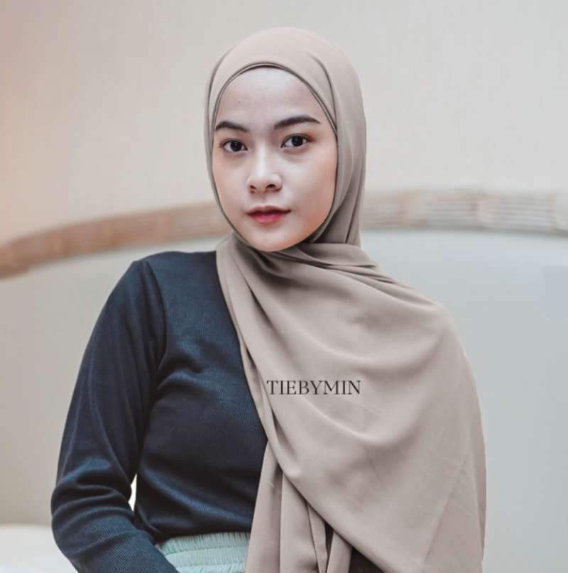 Jual Xora Instant Pashmina Dovegrey Xora