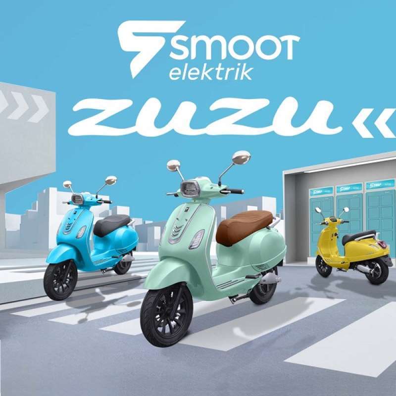 Promo Smoot Zuzu Motor Listrik [otr Bandung] Program Subsidi 7juta