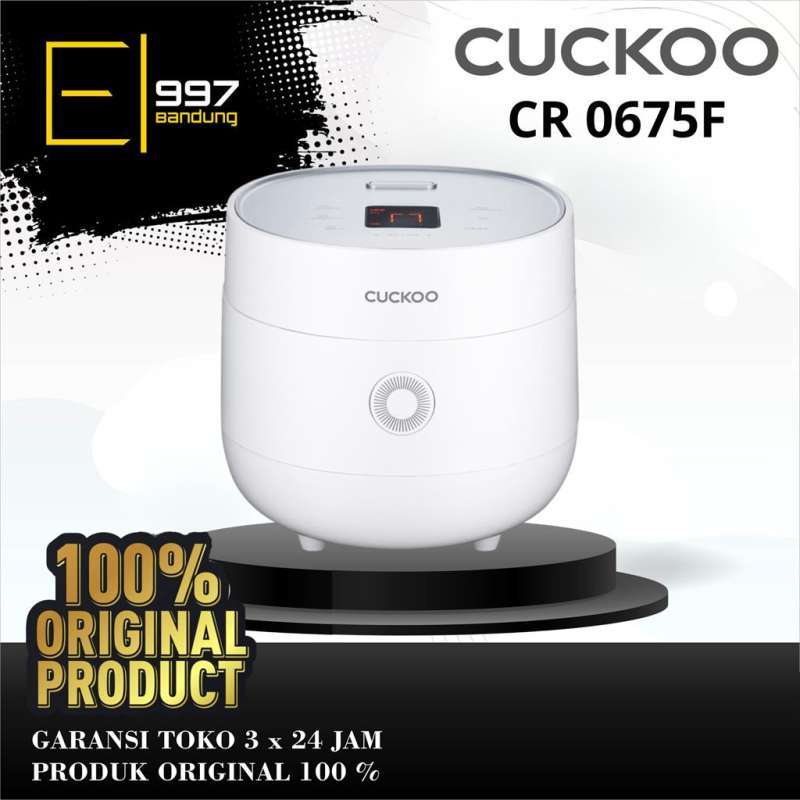 Promo CUCKOO Rice Cooker CR 0675F / CR0675F Digital 1 Liter No. 1 In