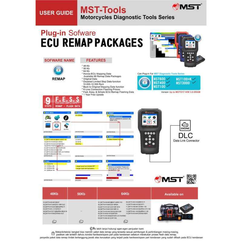 Promo SCANNER MST200 SCANNER SCANER INJEKSIOBDINJECTION MST100 K
