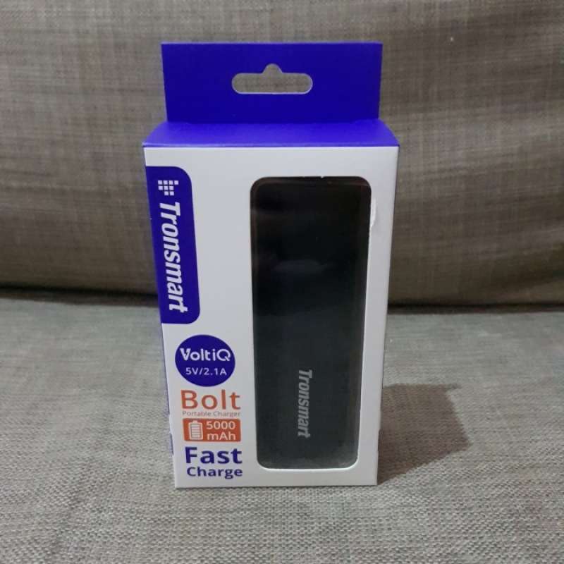 Promo POWER BANK TRONSMART BOLT 5000MAH WITH VOLTIQ TECHNOLOGY 100