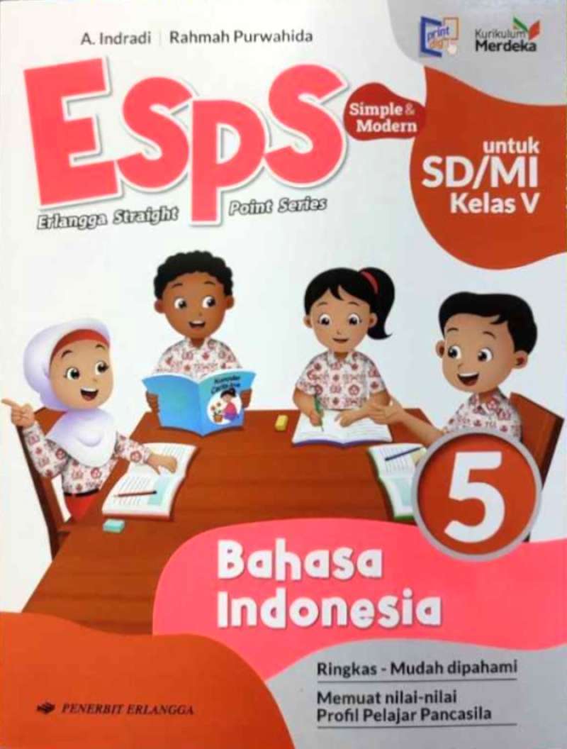 Jual Buku Pelajaran Sd / Mi Esps Bahasa Indonesia Kelas 5 Kurikulum ...