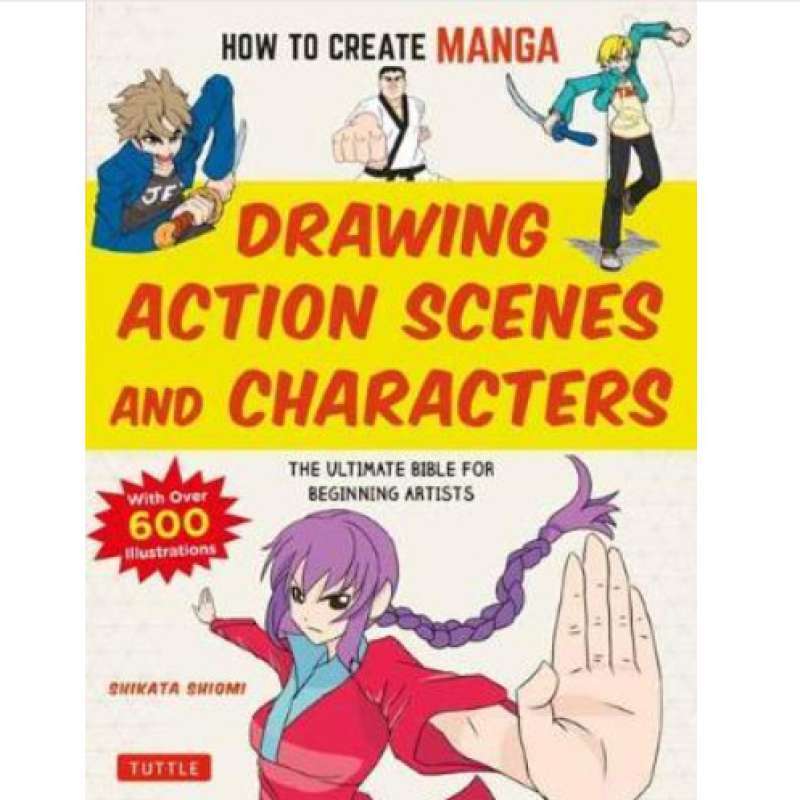 Jual How To Create Manga: Drawing Action Scenes And Characters Di ...