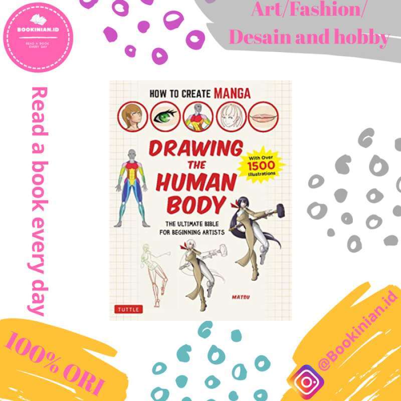 Promo How To Create Manga: Drawing The Human Body Diskon 28% Di Seller ...