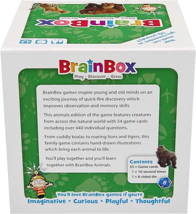 Promo Brainbox Animals Board Game Diskon 2% Di Seller Monopolis Board ...