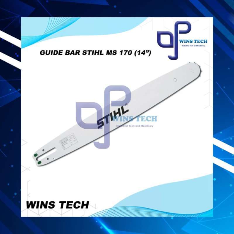 Ms170 Guide Bar Promo Guide Bar Chainsaw Stihl Ms 170 (14 Inci) Original Diskon 9% Di ...